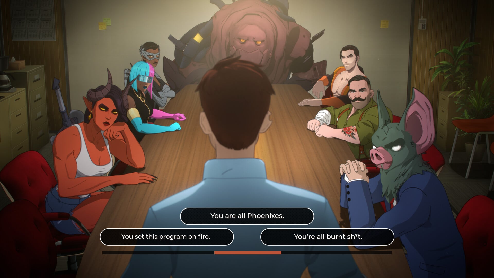 Dispatch gameplay screenshot 1
