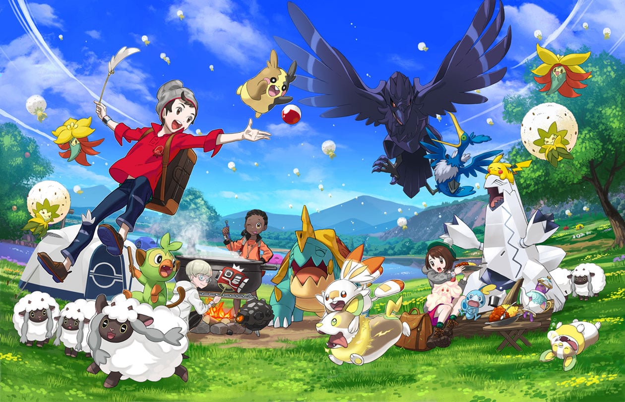 Pokémon Shield artwork