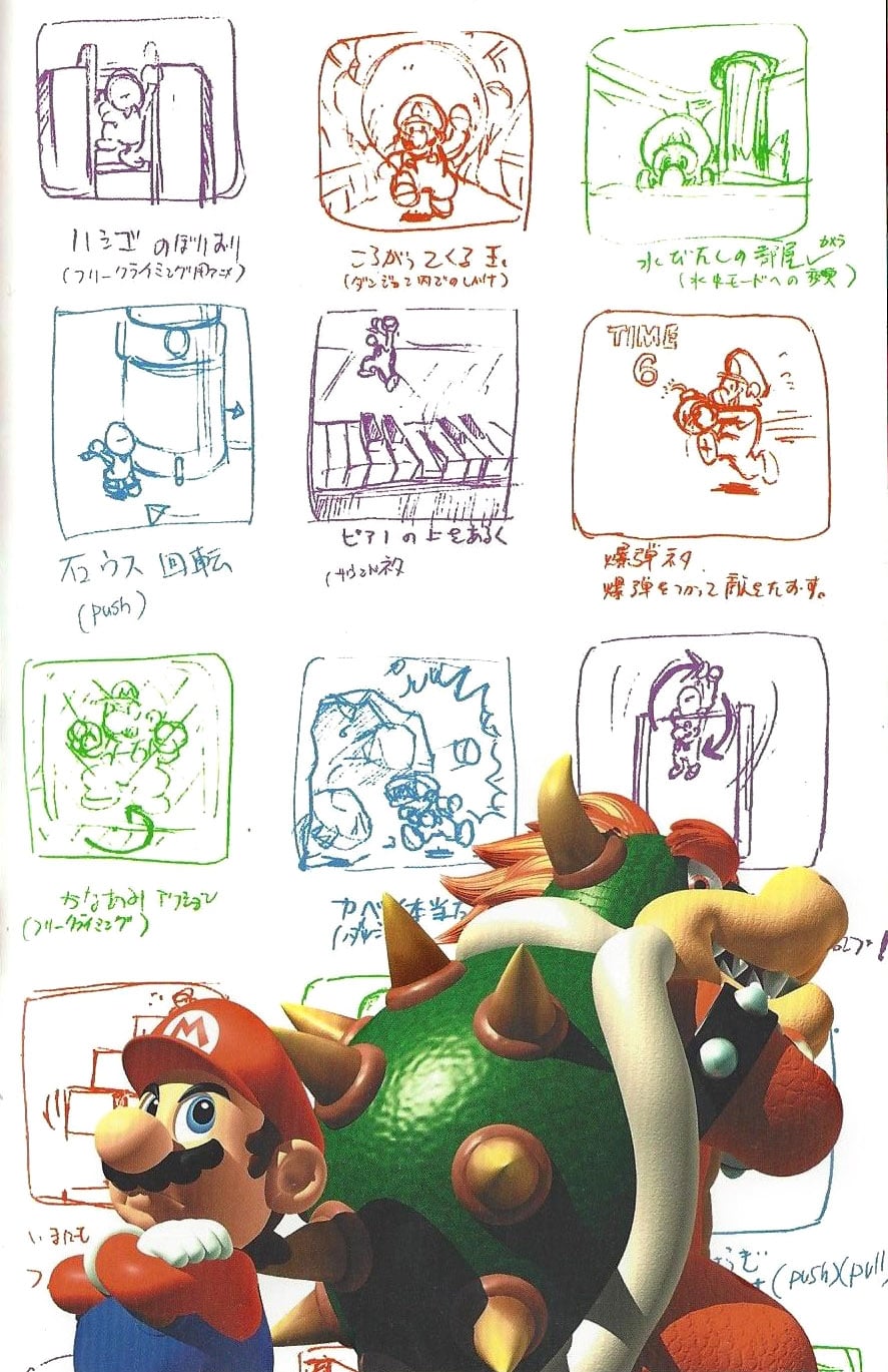 Super Mario 64 artwork
