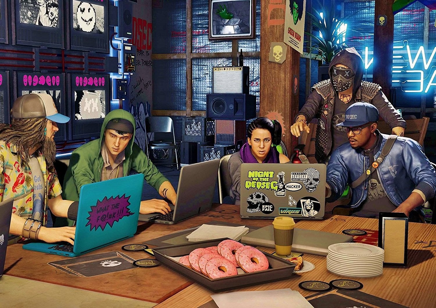 Watch Dogs 2 artwork