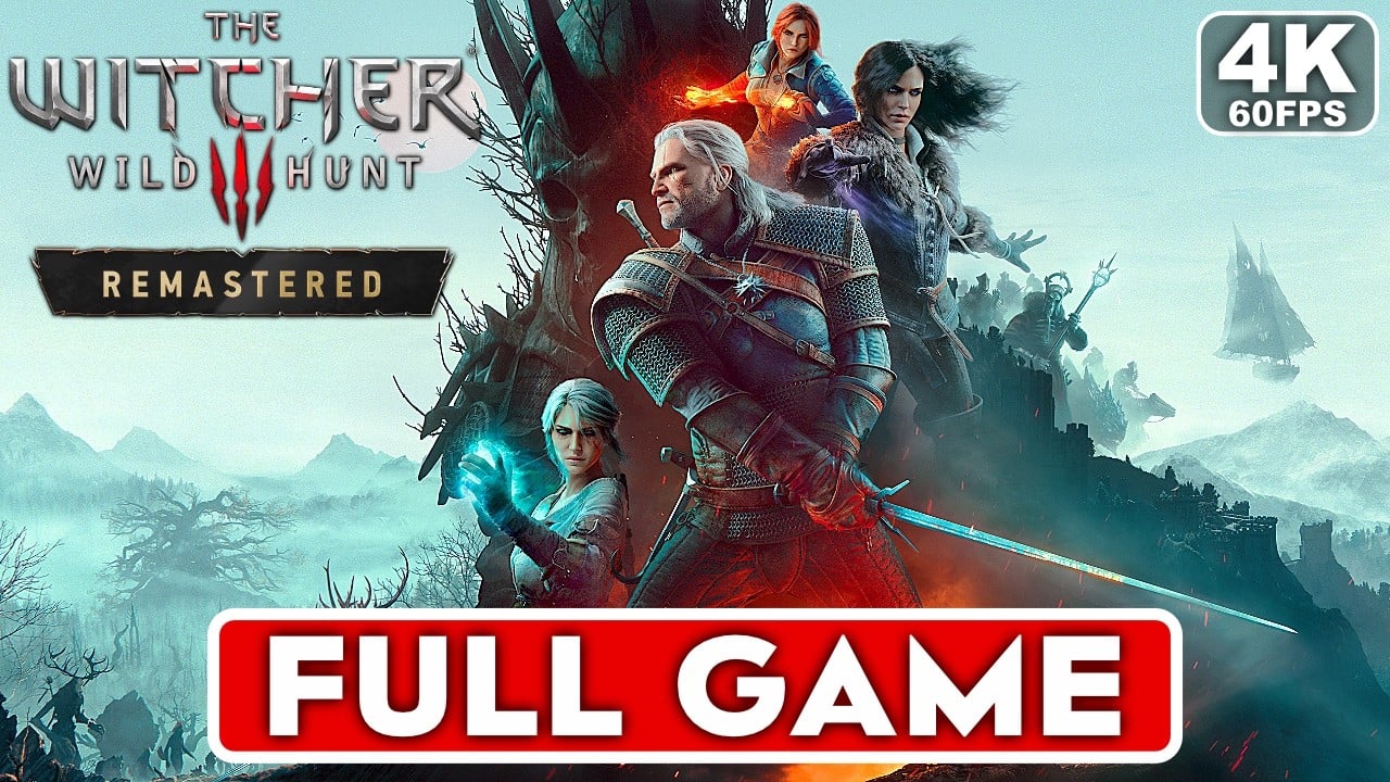 The Witcher 3: Wild Hunt Remastered gameplay by MKIceAndFire
