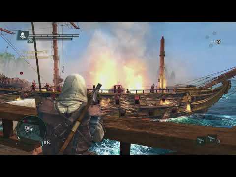 Assassin's Creed IV Black Flag - Naval Exploration Gameplay Video