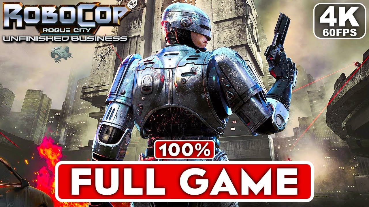 RoboCop: Rogue City gameplay by MKIceAndFire