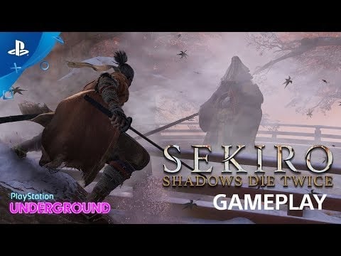 Sekiro: Shadows Die Twice - Gameplay video
