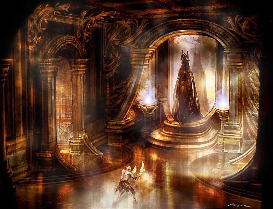 God of War II artwork