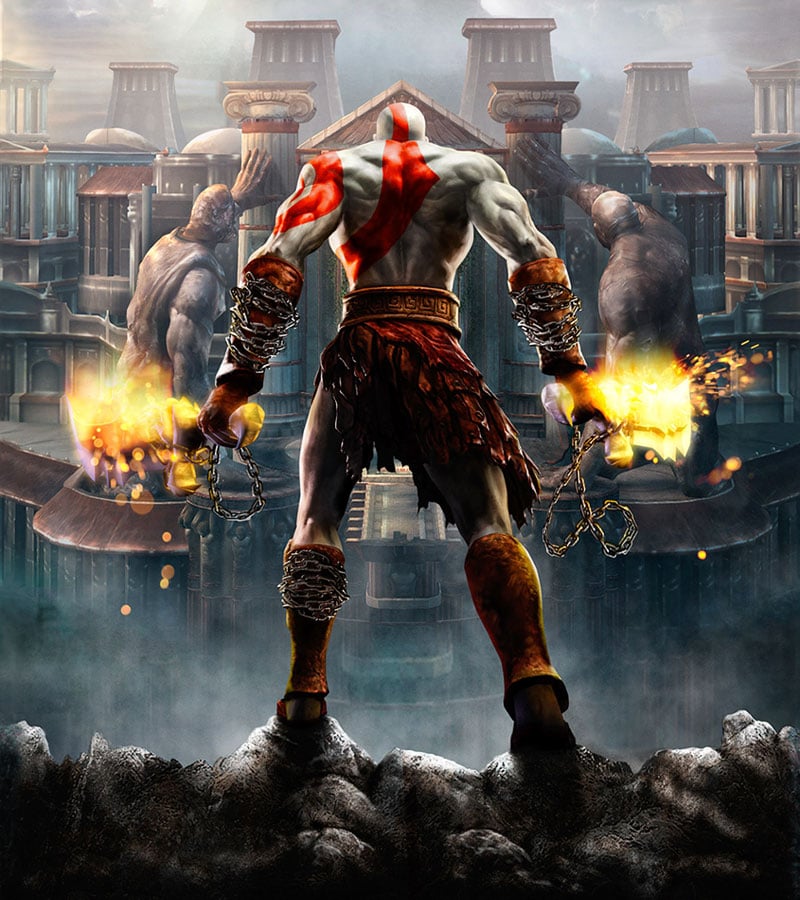 God of War II artwork