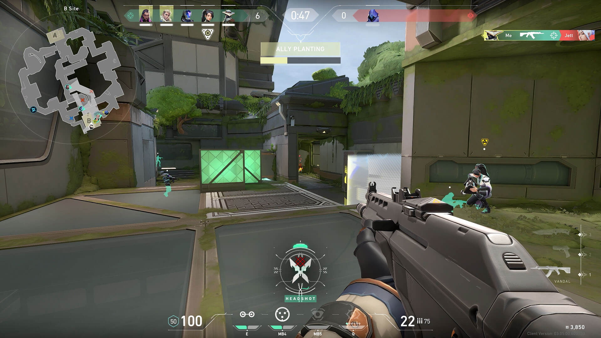 Valorant gameplay screenshot 1