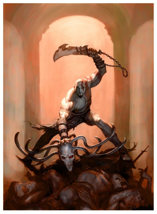 God of War II artwork