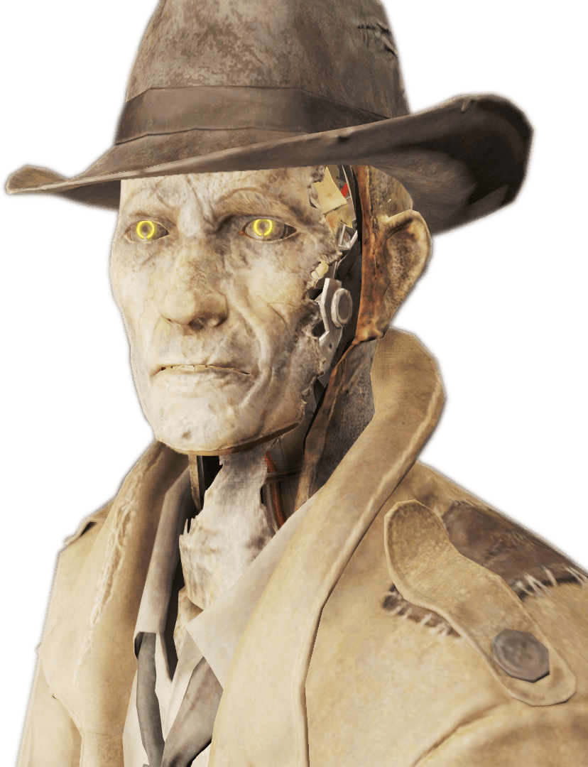 Nick Valentine in Fallout 4