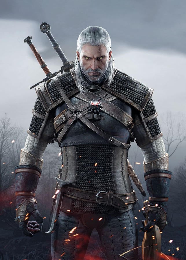 Geralt of Rivia in The Witcher