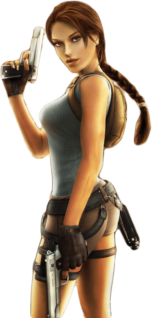 Lara Croft in Tomb Raider