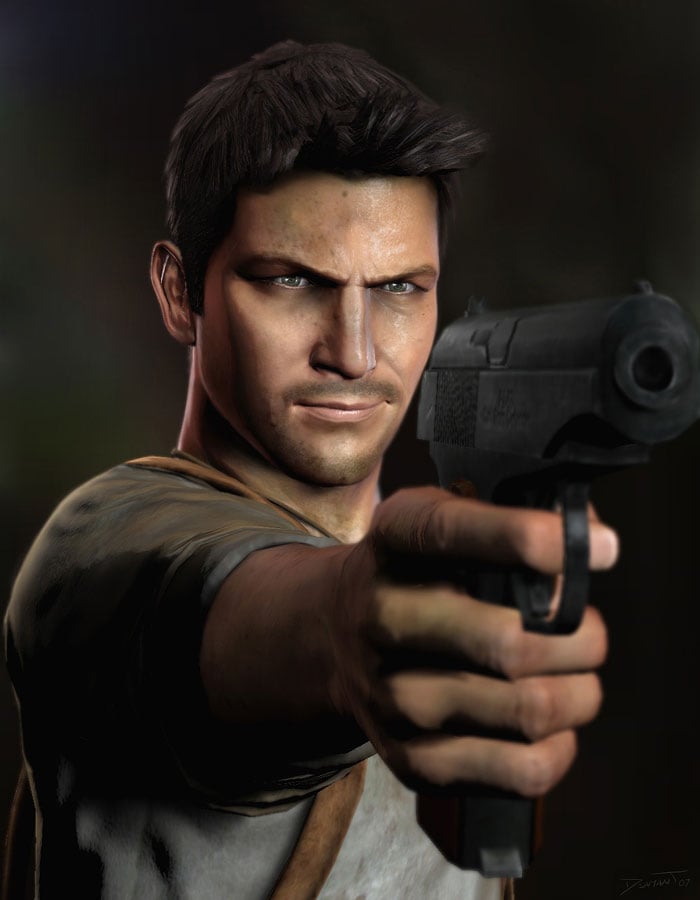 Nathan Drake in Uncharted 2: Among Thieves