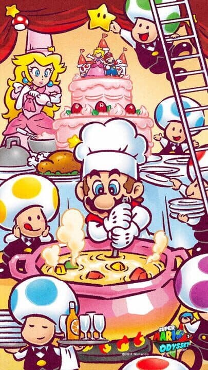 Super Mario Odyssey artwork