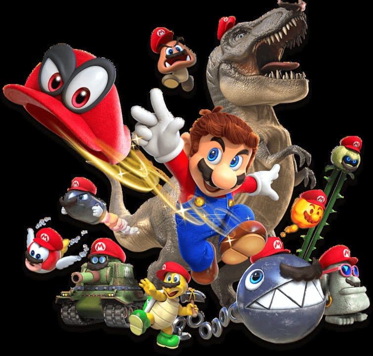 Super Mario Odyssey artwork