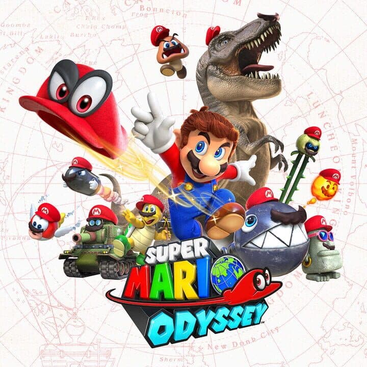 Super Mario Odyssey artwork
