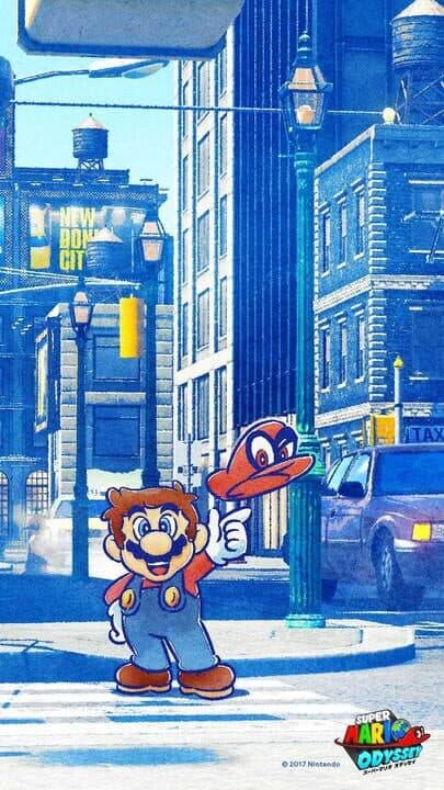 Super Mario Odyssey artwork